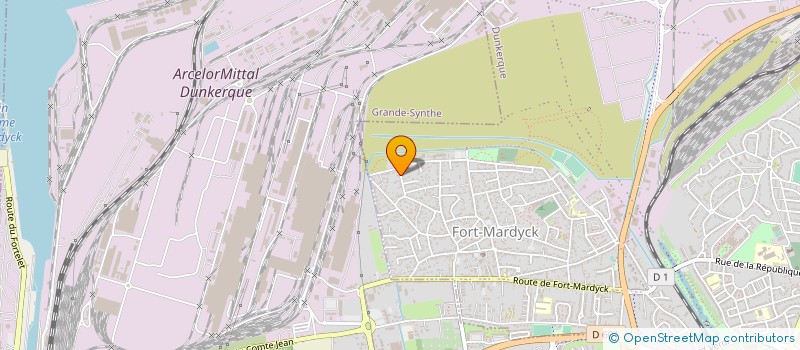 localisation de l'entreprise ASSOCIATION ALTO à DUNKERQUE