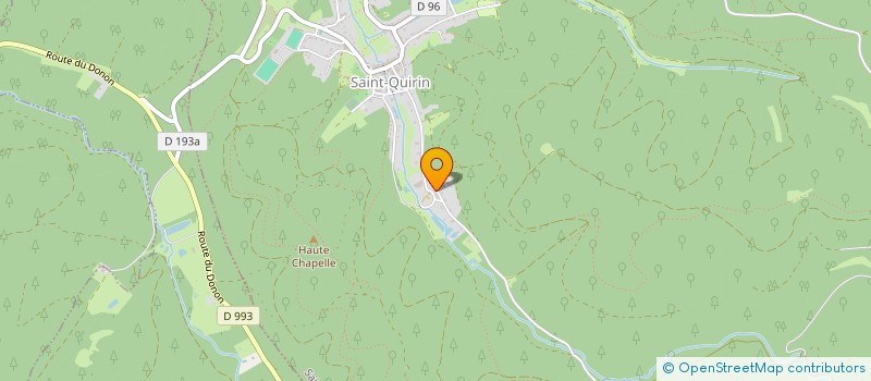 localisation de l'entreprise ASSOCIATION ALZHEIMER MOSELLE SUD  SAINT-QUIRIN