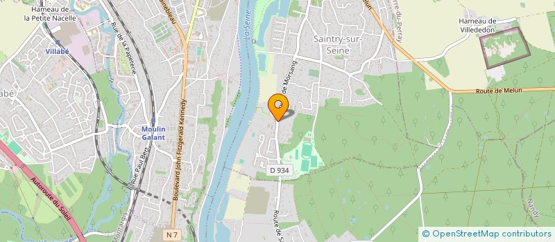 localisation de l'entreprise ASSOCIATION AMAANA à SAINTRY-SUR-SEINE
