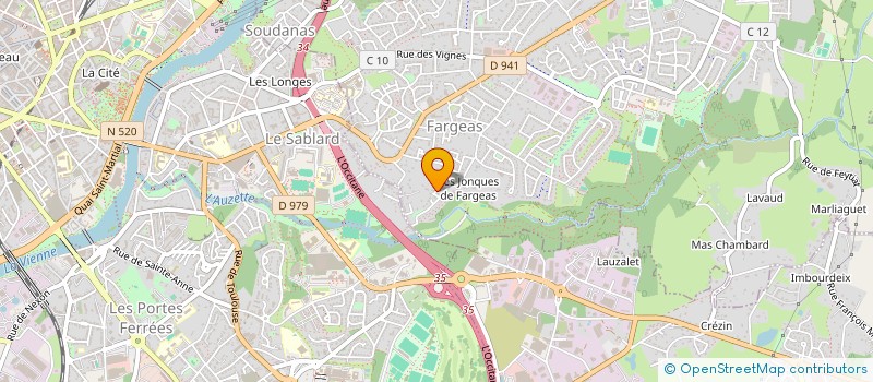 localisation de l'entreprise ASSOCIATION AMALTHEE à PANAZOL