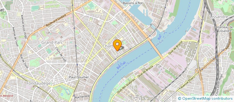 localisation de l'entreprise ASSOCIATION AMANAHO à BORDEAUX