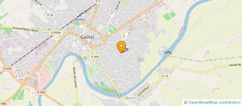 localisation de l'entreprise ASSOCIATION AMASSA : ENSEMBLE POUR LA PROMOTION DE LA SANTE POUR LES FEMMES à GAILLAC