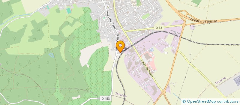 localisation de l'entreprise ASSOCIATION AMAZNG EVENT S  SEZANNE