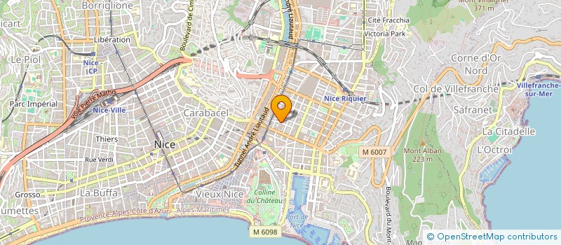 localisation de l'entreprise ASSOCIATION AMAZONES STAR  NICE