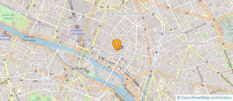 localisation de l'entreprise ASSOCIATION AMI à PARIS
