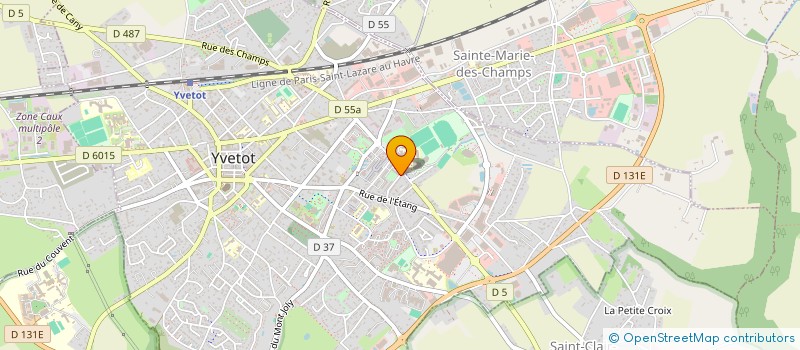 localisation de l'entreprise ASSOCIATION AMICALE BOULOIR YVETOTAIS à YVETOT