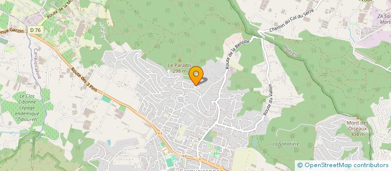 localisation de l'entreprise ASSOCIATION AMICALE CULTURE ET LANGUES RUSSES  CARQUEIRANNE