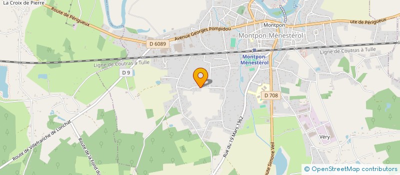 localisation de l'entreprise ASSOCIATION AMICALE DE VAUCLAIRE à MONTPON-MENESTEROL