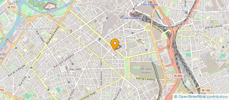 localisation de l'entreprise ASSOCIATION AMICALE DES AMATEURS DE WELSHS  LILLE