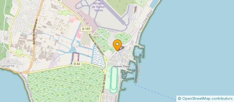 localisation de l'entreprise ASSOCIATION AMICALE DES ANCIENS DE L AERONAUTIQUE NAVALE SUD PROVENCE à HYERES