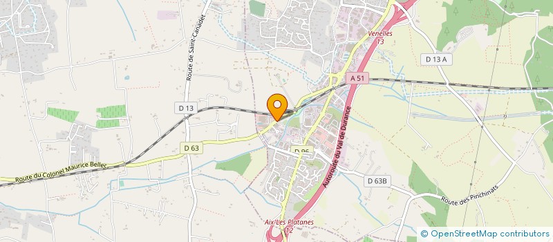 localisation de l'entreprise ASSOCIATION AMICALE ET SOLIDARITE DE FOOTBALL VENELLOISE  VENELLES