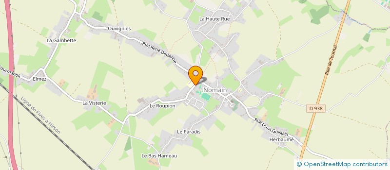 localisation de l'entreprise ASSOCIATION AMICALE LAIQUE à NOMAIN