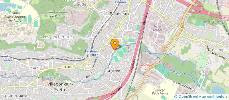 localisation de l'entreprise ASSOCIATION AMICALE LAIQUE PALAISEAU à PALAISEAU