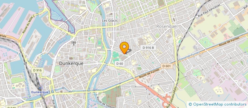 localisation de l'entreprise ASSOCIATION AMICALE SOUBIROUS à DUNKERQUE
