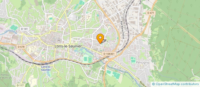localisation de l'entreprise ASSOCIATION AMICALES DES ILES COMORIENS DE LONS-LE-SAUNIER à LONS-LE-SAUNIER