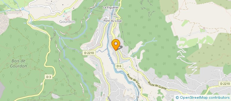 localisation de l'entreprise ASSOCIATION AMICITA à TOURRETTES-SUR-LOUP