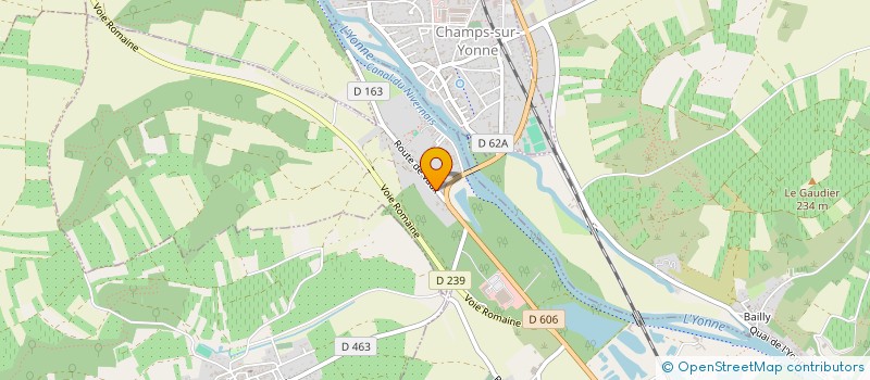 localisation de l'entreprise ASSOCIATION AMIDON à AUXERRE