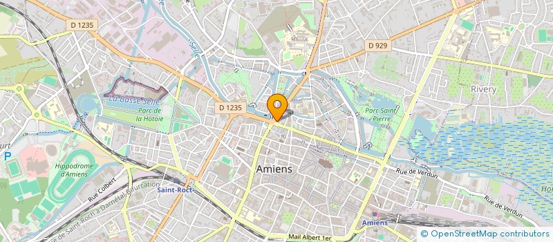 localisation de l'entreprise ASSOCIATION AMIENS QUARTIERS  AMIENS