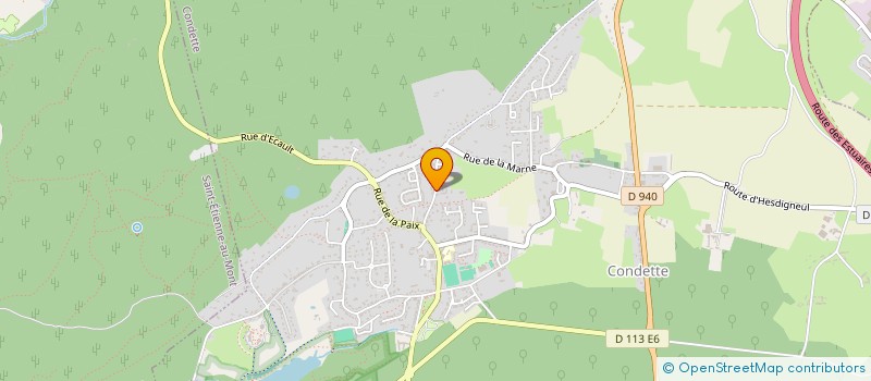 localisation de l'entreprise ASSOCIATION AMIS CHASSEURS DE BOURSIN  LA CAPELLE LES BOULOGNE