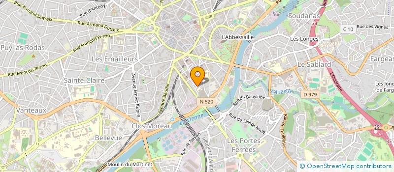 localisation de l'entreprise ASSOCIATION AMIS DU SUD à LIMOGES