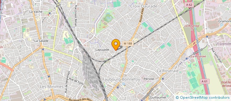 localisation de l'entreprise ASSOCIATION  AMIS DU VIETNAM  TOULOUSE