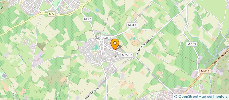 localisation de l'entreprise ASSOCIATION AMITIE ET LOISIRS à SAUSSAN