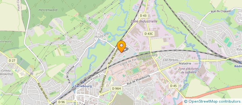 localisation de l'entreprise ASSOCIATION AMITIE FRANCO-TURQUE DE SARREBOURG à SARREBOURG