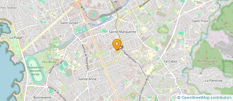 localisation de l'entreprise ASSOCIATION AMITIES CULTURELLES  MARSEILLE