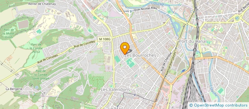 localisation de l'entreprise ASSOCIATION AMLICIA  DIJON