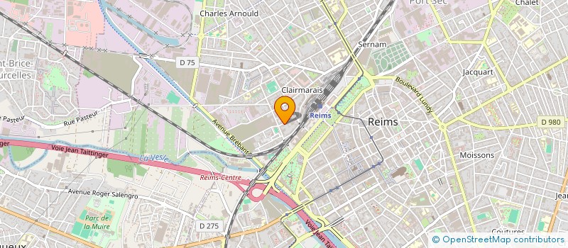 localisation de l'entreprise ASSOCIATION AMORC à REIMS