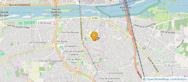 localisation de l'entreprise ASSOCIATION AMOS à ORLEANS