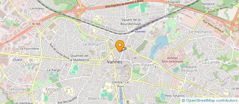 localisation de l'entreprise ASSOCIATION AN LOEN à VANNES