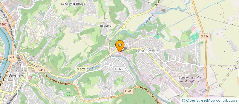 localisation de l'entreprise ASSOCIATION ANADOLU (ANATOLIE)  PONT-EVEQUE