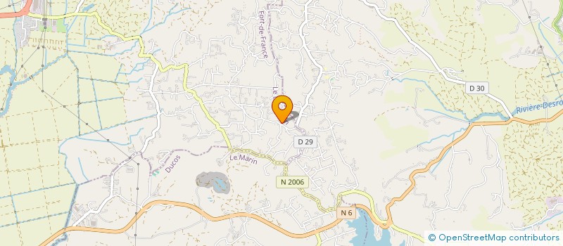 localisation de l'entreprise ASSOCIATION ANBA SOLEY  LE LAMENTIN