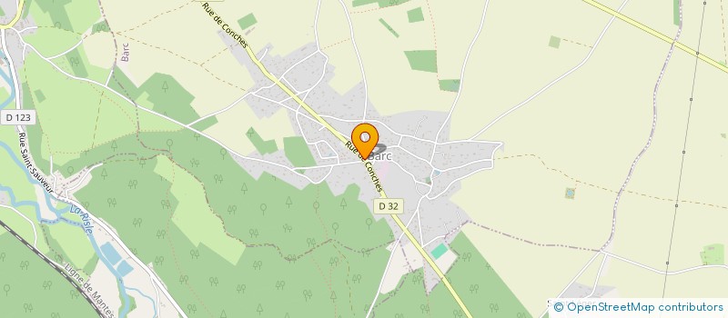 localisation de l'entreprise ASSOCIATION ANCIENS COMBATTANTS ET MOBILISES DE BARC  BARC