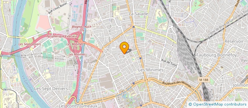 localisation de l'entreprise ASSOCIATION ANCIENS COMBATTANTS PARAS à TOULOUSE