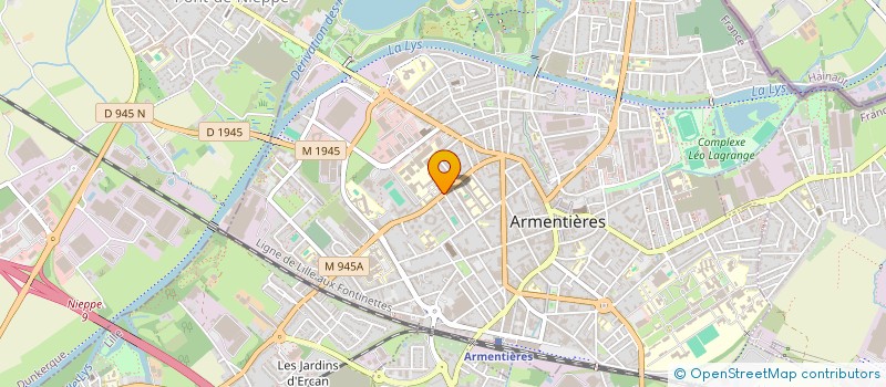 localisation de l'entreprise ASSOCIATION ANCIENS DE GUSTAVE EIFFEL ARMENTIERES  ARMENTIERES