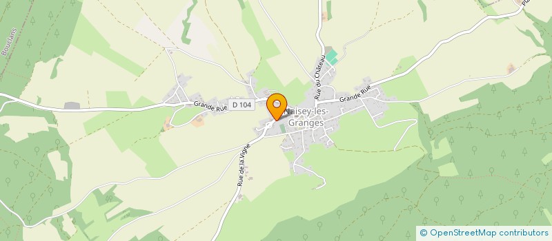 localisation de l'entreprise ASSOCIATION ANDERNACH  NAISEY-LES-GRANGES