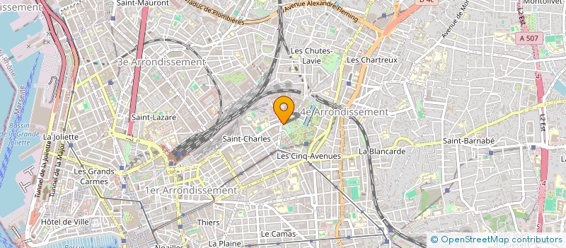 localisation de l'entreprise ASSOCIATION ANDROMEDE à MARSEILLE