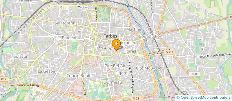 localisation de l'entreprise ASSOCIATION ANGEL MUSIC à TARBES