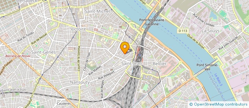 localisation de l'entreprise ASSOCIATION ANGELE POUR LA PROMOTION DE LA SANTE ET LE DEVELOPPEMENT D'ACTIONS DE PREVENTION  BORDEAUX