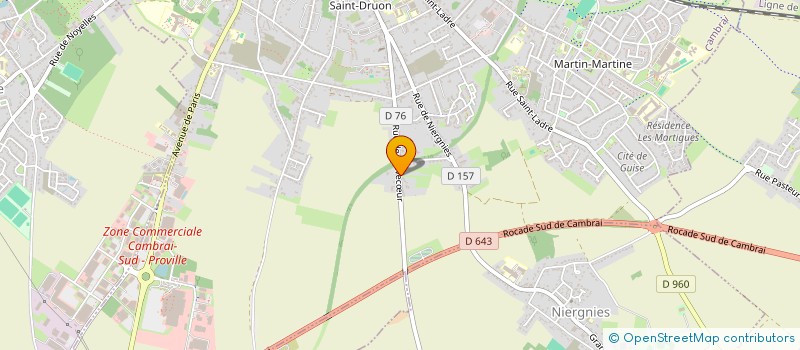 localisation de l'entreprise ASSOCIATION ANGELIA SCHOOL  CAMBRAI