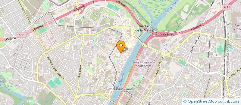 localisation de l'entreprise ASSOCIATION ANGEVINE DU TUTORAT PASS-LAS à ANGERS