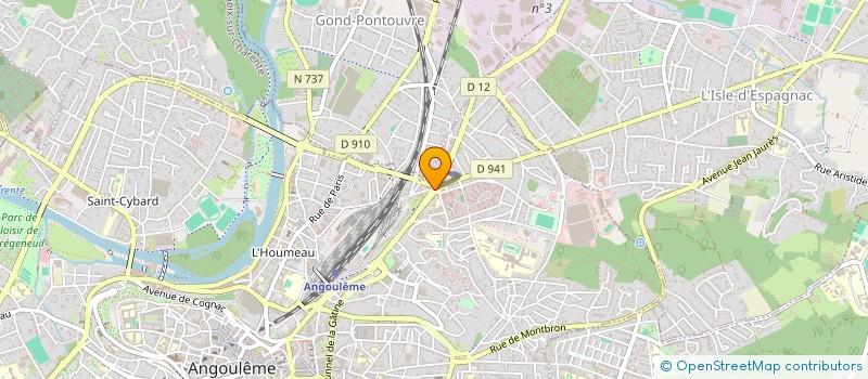 localisation de l'entreprise ASSOCIATION ANGOULEME RADIO TAXIS à ANGOULEME