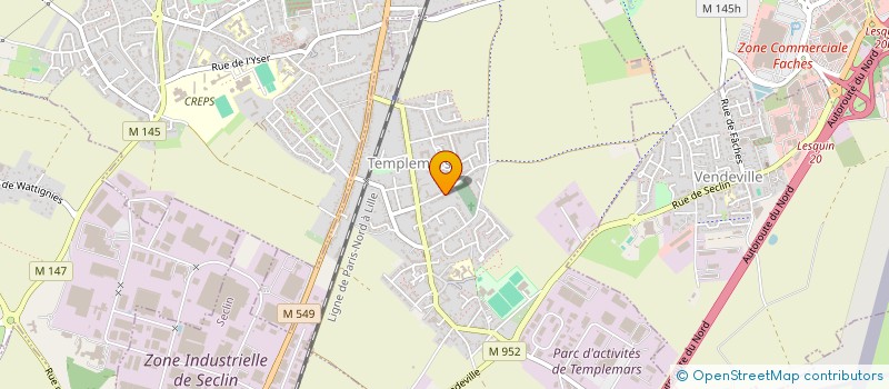 localisation de l'entreprise ASSOCIATION ANIM ACTIONS  TEMPLEMARS