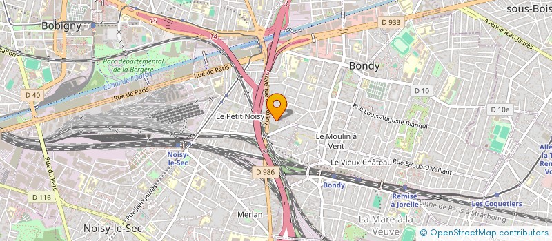 localisation de l'entreprise ASSOCIATION ANIMANIAK à NOISY-LE-SEC