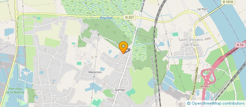 localisation de l'entreprise ASSOCIATION ANIMATION RESEAUX SERVICES  AMBARES-ET-LAGRAVE