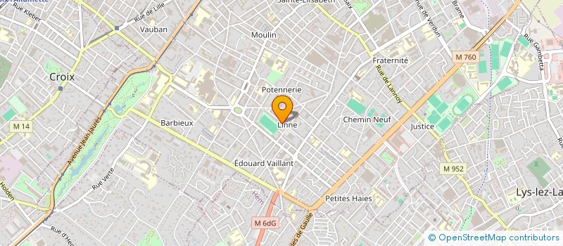 localisation de l'entreprise ASSOCIATION ANIMATION RUCHE ROUBAIX à ROUBAIX