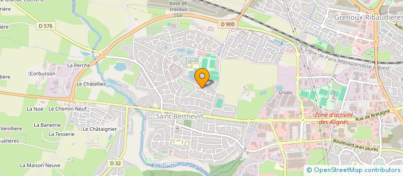 localisation de l'entreprise ASSOCIATION ANIMATIONS ET LOISIRS à SAINT-BERTHEVIN