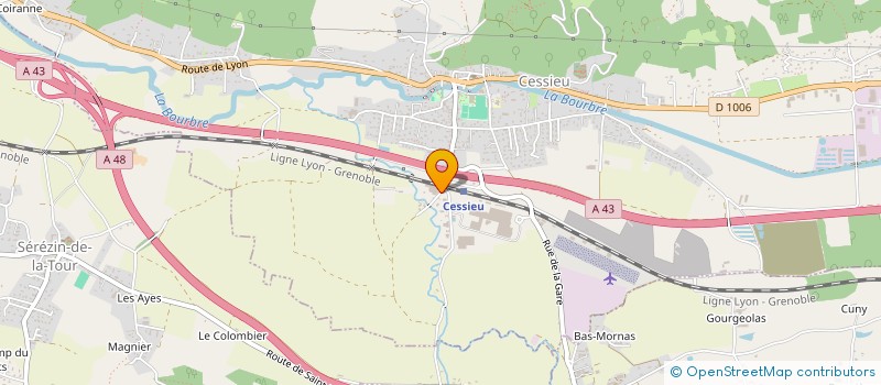 localisation de l'entreprise ASSOCIATION ANIMOUREUX  SAINT-AGNIN-SUR-BION